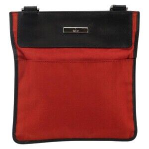 Gucci Nylon Shoulder Bag Red